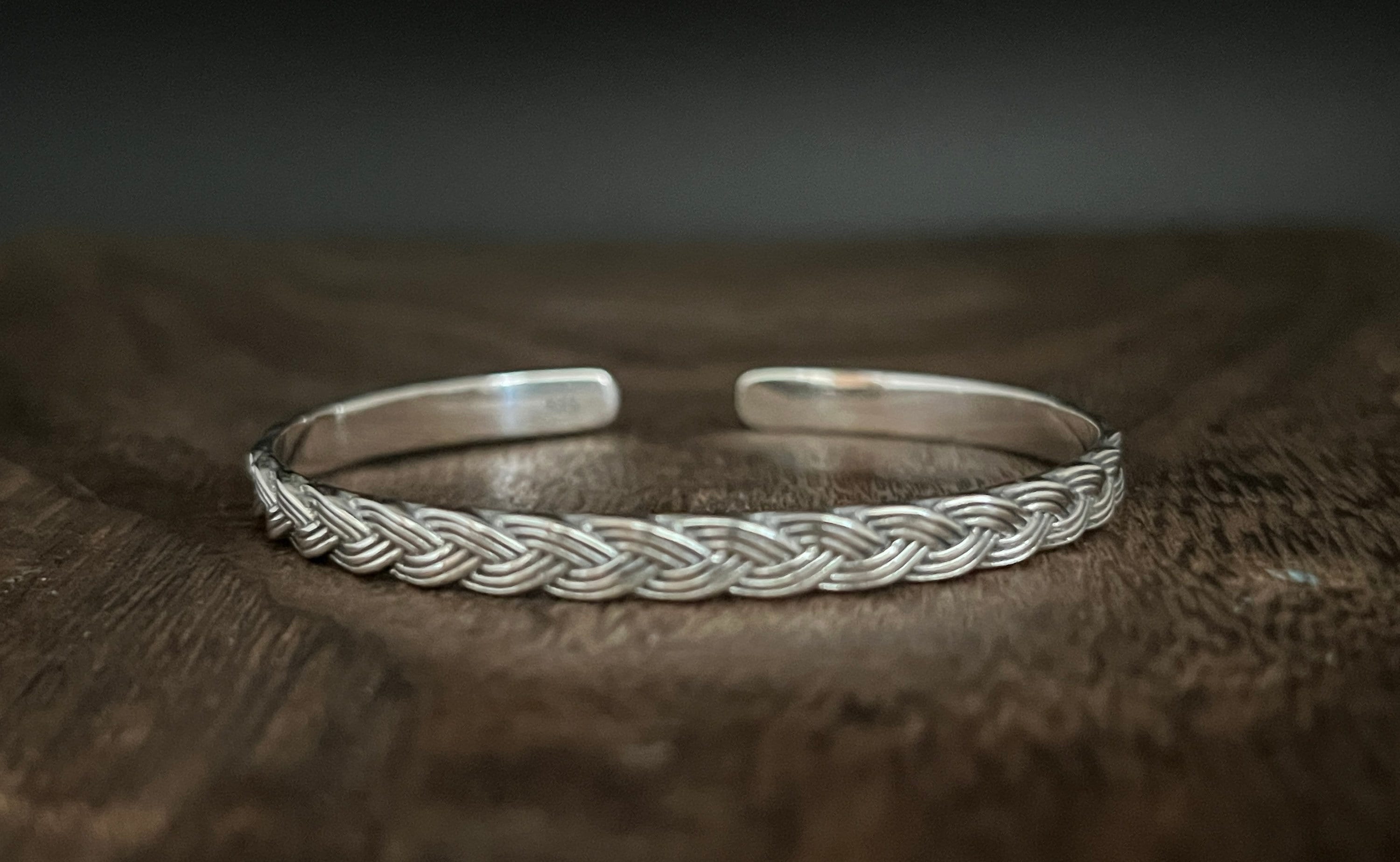 ブレスレット BLENDOFF Blade Cuff Bracelet Silver 925 925 Sterling Silver Solid Open Cuff Bangle Bracelet - Etsy
