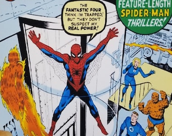 Spider-Man Cigar Box: Upcycled Comic Book Decor