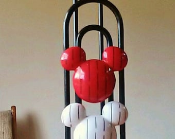 Tuxedo silhouette ears paper towel holder