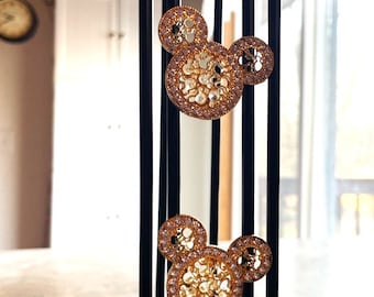 ¡Nuevo diseño de ratón con diamantes de imitación y gemas transparentes!