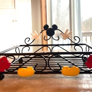 NEW Mouse scroll sponge holder with ears, hands, pants and shoes