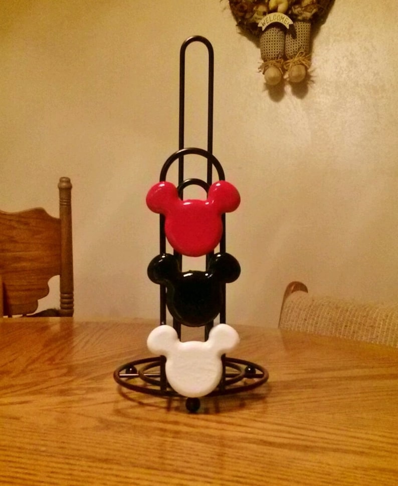 Mickey Mouse paper towel holder Etsy