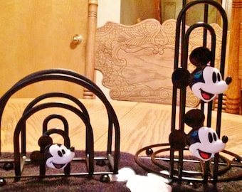 Much loved mouse paper towel and napkin holder set