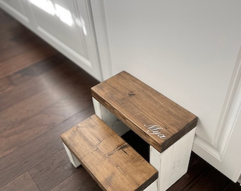 Perfect for High Beds BWWNBY Wooden Step Stool Stepping Stool Closet 25x18x7CM Sink Bathroom Reach High Places in Kitchen Sturdy Step Stool for Adult Kids Perfect for High Beds BWWNBY Wooden Step Stool Stepping Stool Closet 25x18x7CM Sink Bathroom Reach High Places in Kitchen Sturdy Step Stool for Adult Kids
