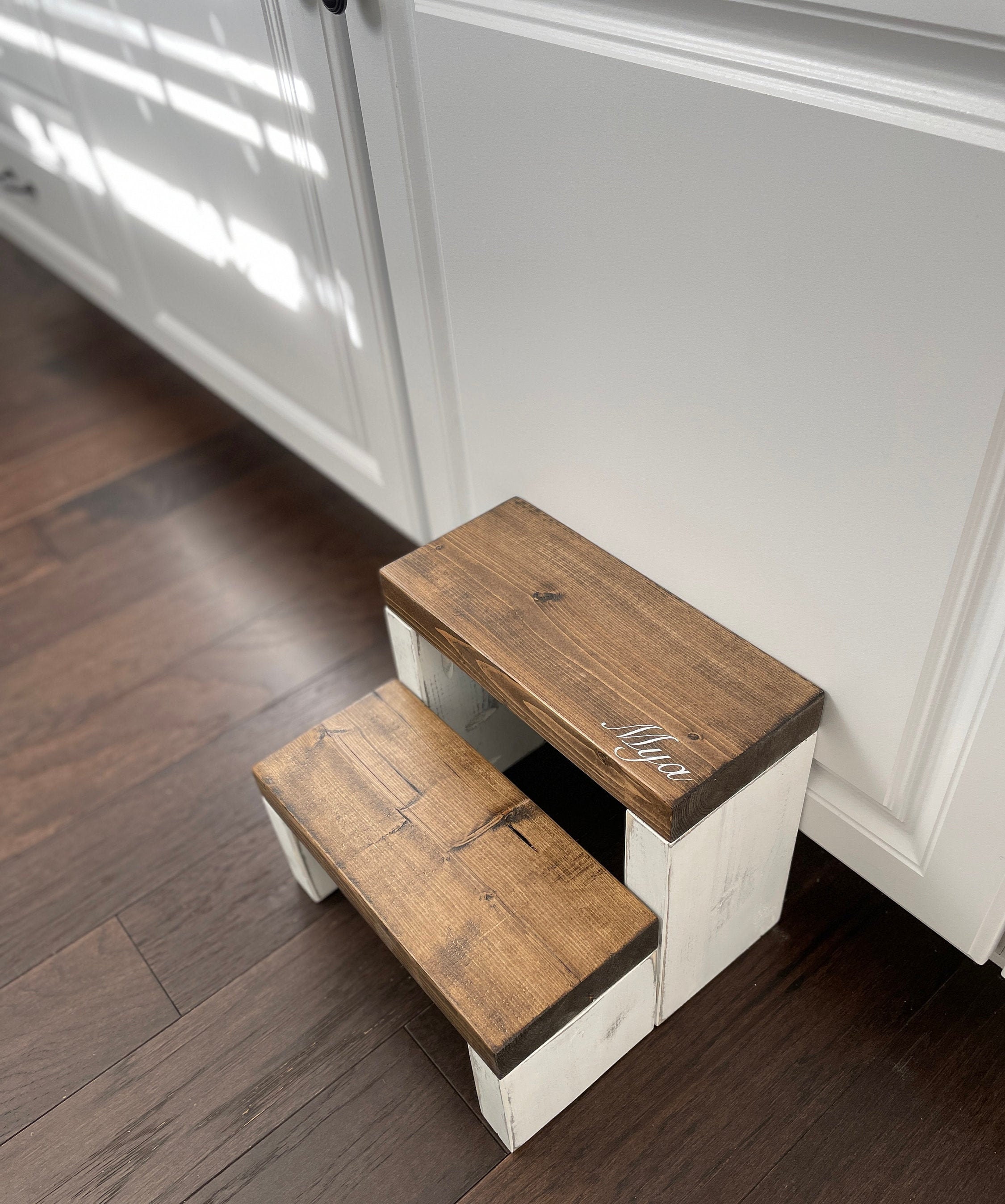 Pottery barn personalized step stool outlet