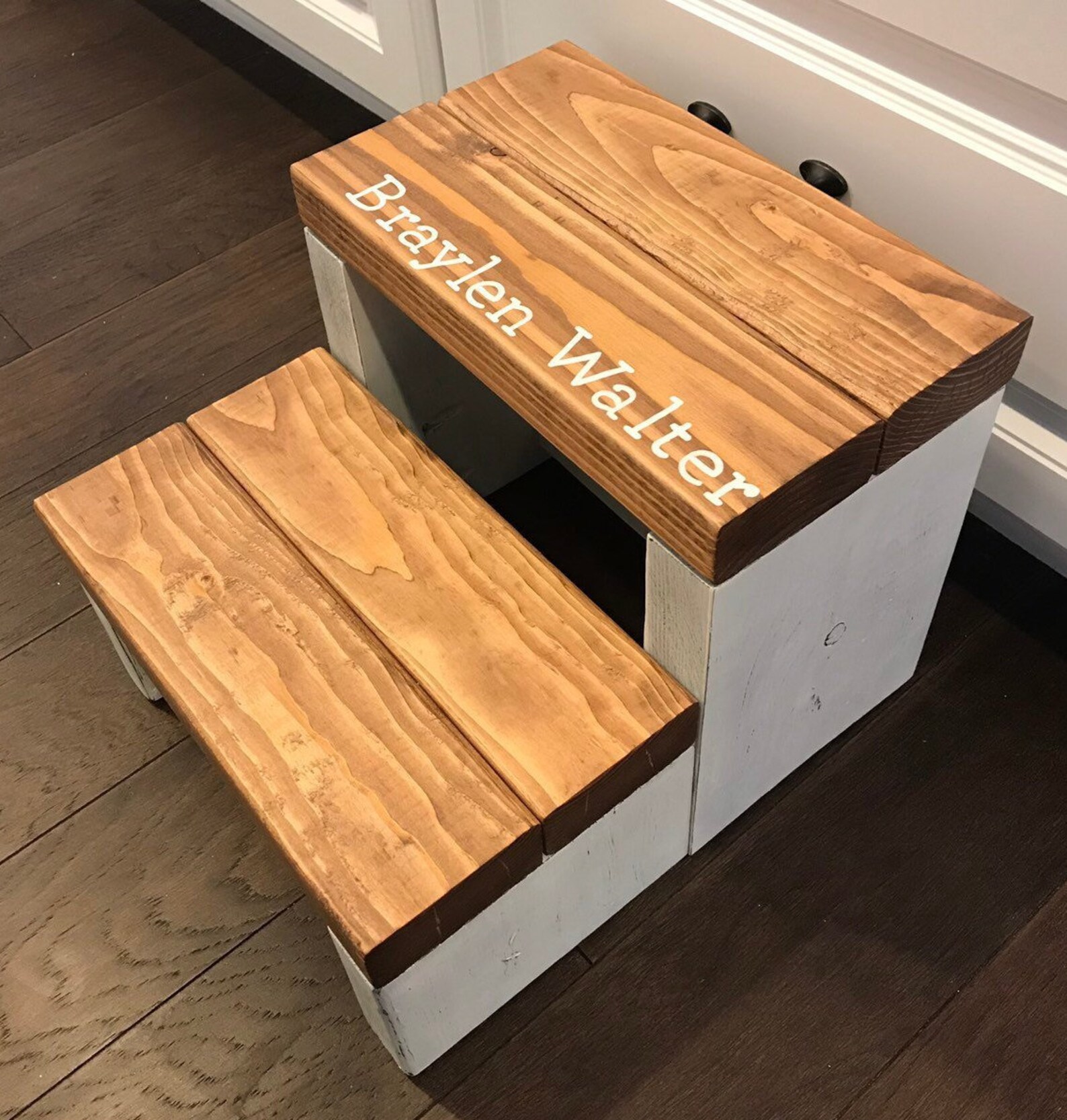 Large Step Stool Personalized Kid Step Stool Personalized Etsy