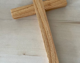 Wood Cross, Wooden Cross, Crucifix, Baptism, Baptismal Gift, Simple, Cross, Christ, Gift, Confirmation, Reconciliation, Communion, Jesus