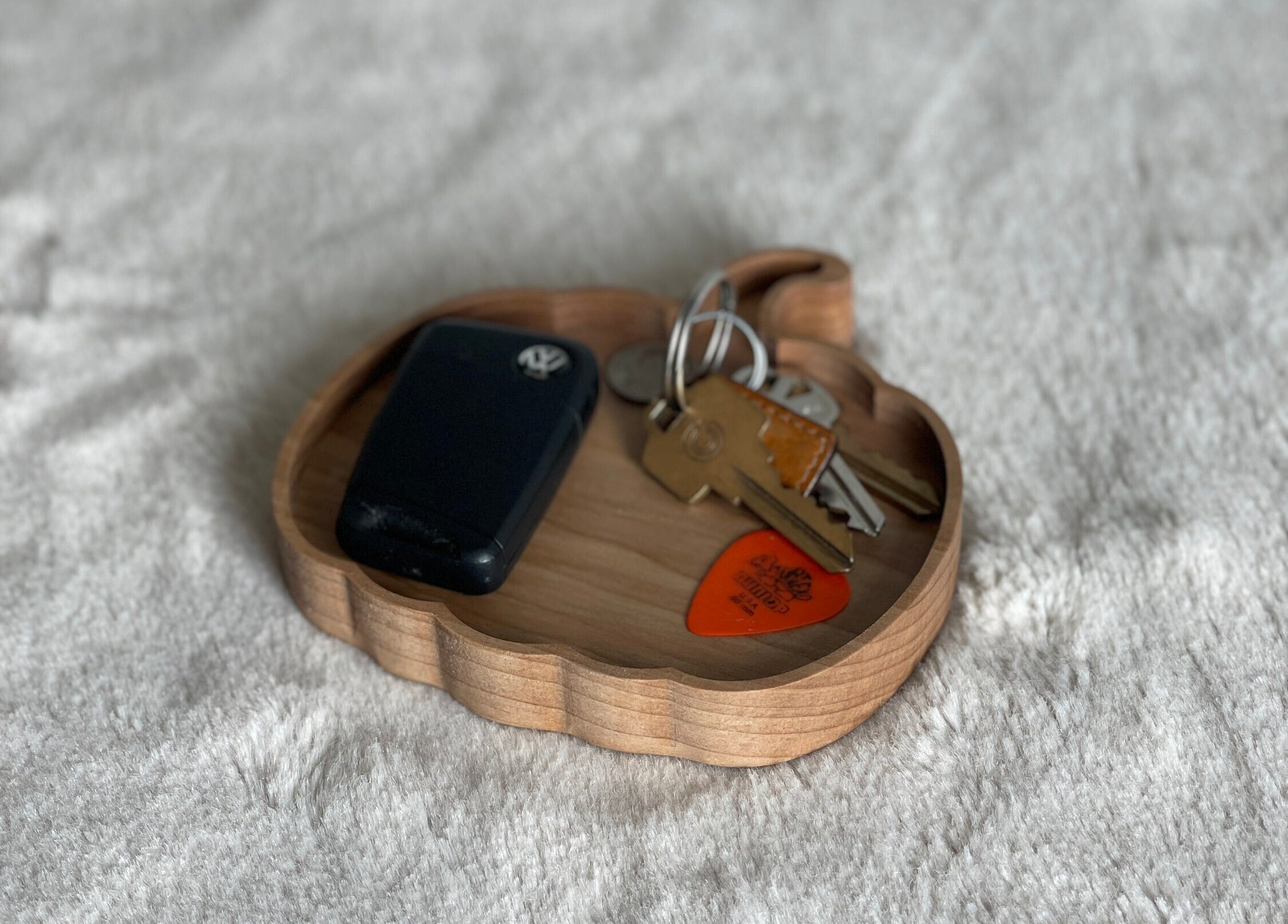 Hardwood Pumpkin Drop Tray, Fall Decor, Catch All Tray - Thumbnail 5