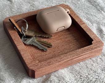 Drop Tray, Hardwood Drop Tray, Handmade Drop Tray, Wood Tray, Organization Tray, Catch All Tray, Food tray, Plant Tray, Soap Dish, Gift