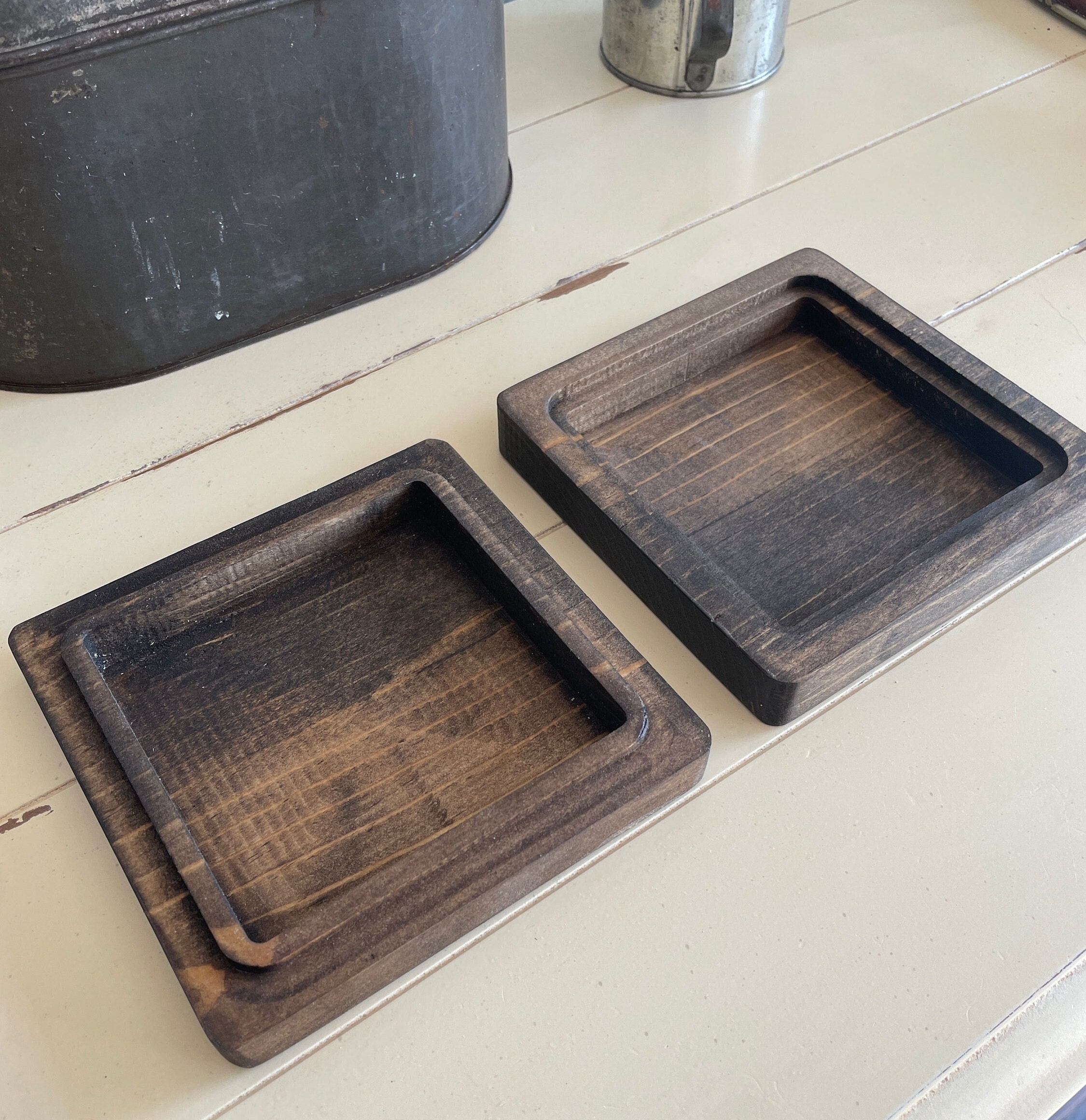 Personalized Wood Jewelry Box: Engraved Keepsake, Wedding Favor - Thumbnail 3