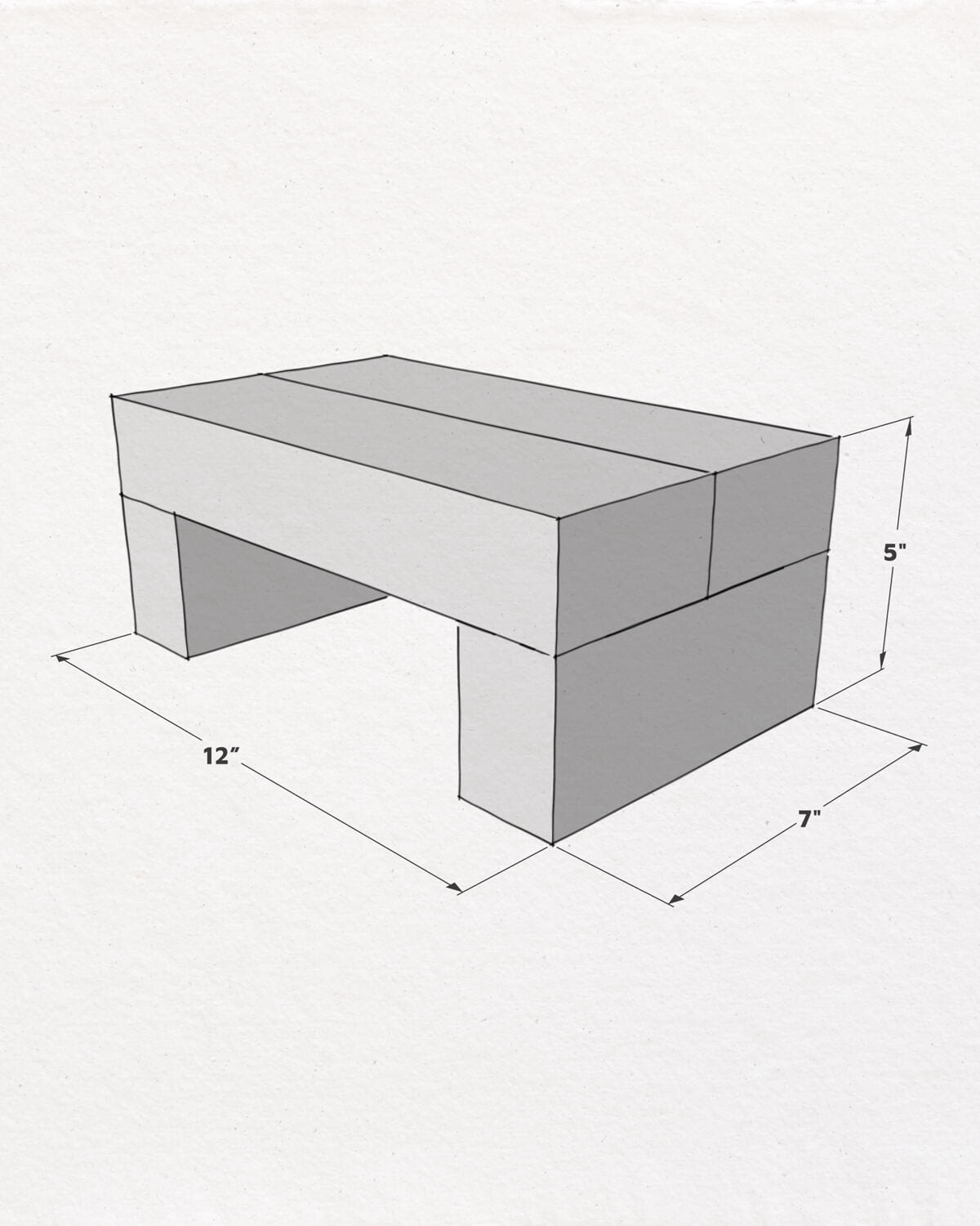 Personalized Rustic Wooden Step Stool - Kids Little Boost - Thumbnail 2