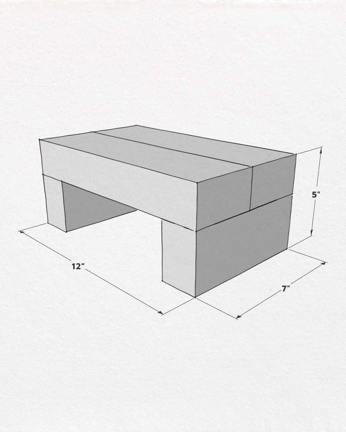 Personalized Wooden Step Stool: Kid's Kitchen Booster - Thumbnail 2