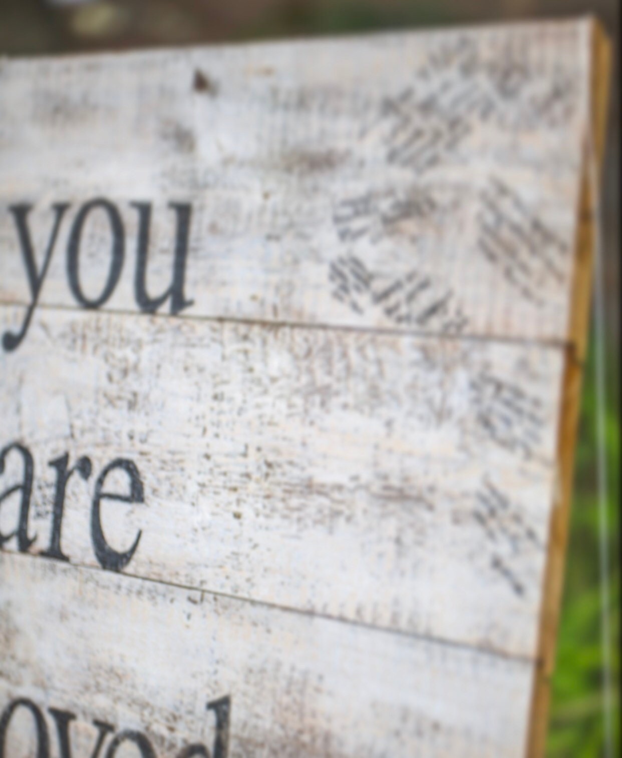 Rustic Wedding Guest Book Sign: Custom Wood Welcome Sign - Thumbnail 6