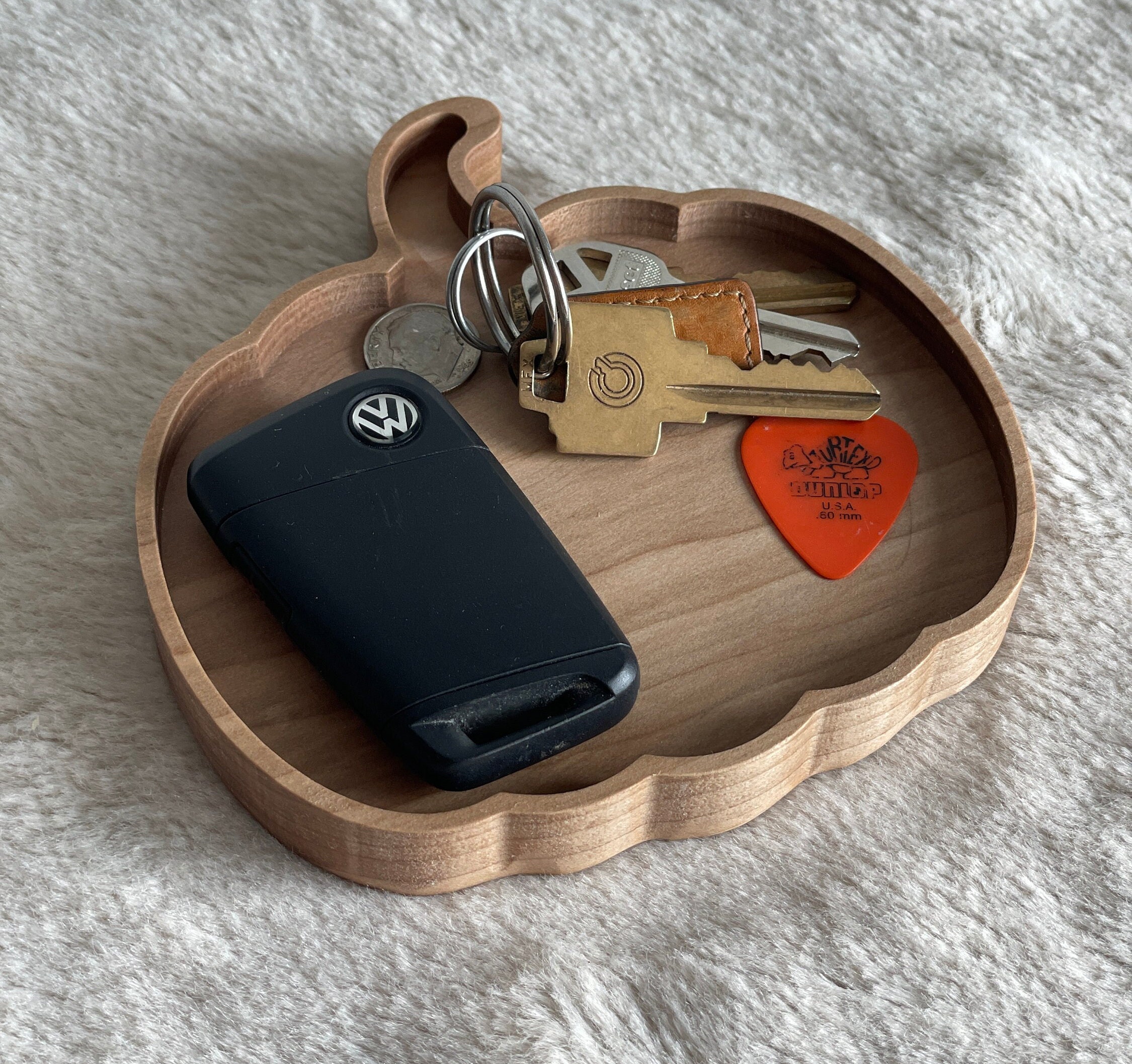 Hardwood Pumpkin Drop Tray, Fall Decor, Catch All Tray - Thumbnail 6