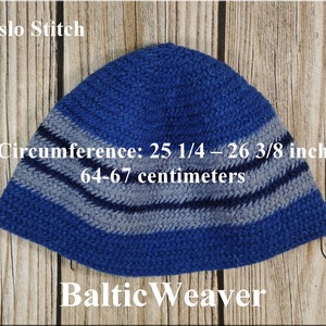 Handmade naalbinding method hat, cap, Oslo Stitch, wool Medieval Hat