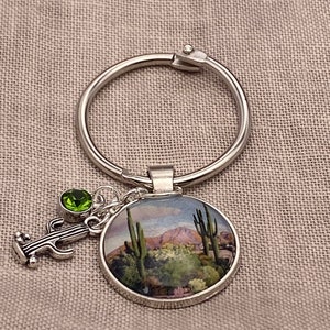 Desert themed Thread Keep-Desert Floss Ring