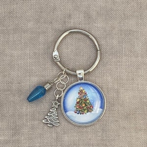 Christmas Tree Thread Keep-Holiday Floss Ring