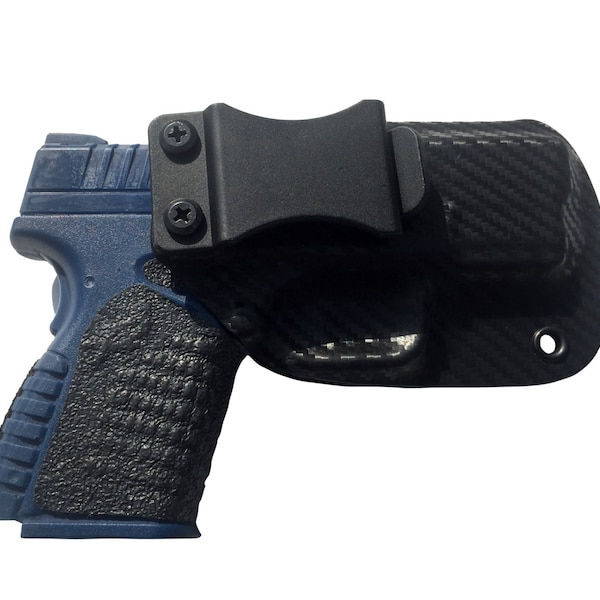 Springfield Armory XDS 3.3" 9/45 Custom Kydex IWB Holster Tactical Laser Max Laser or Crimson Trace Slim Kydex Holster