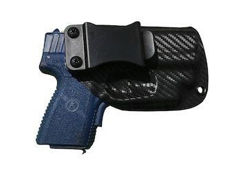 Kahr CW380 With Crimson Trace Laser Custom Kydex IWB Holster Nice & Slim Tactical CCW Concealed Kydex Holster