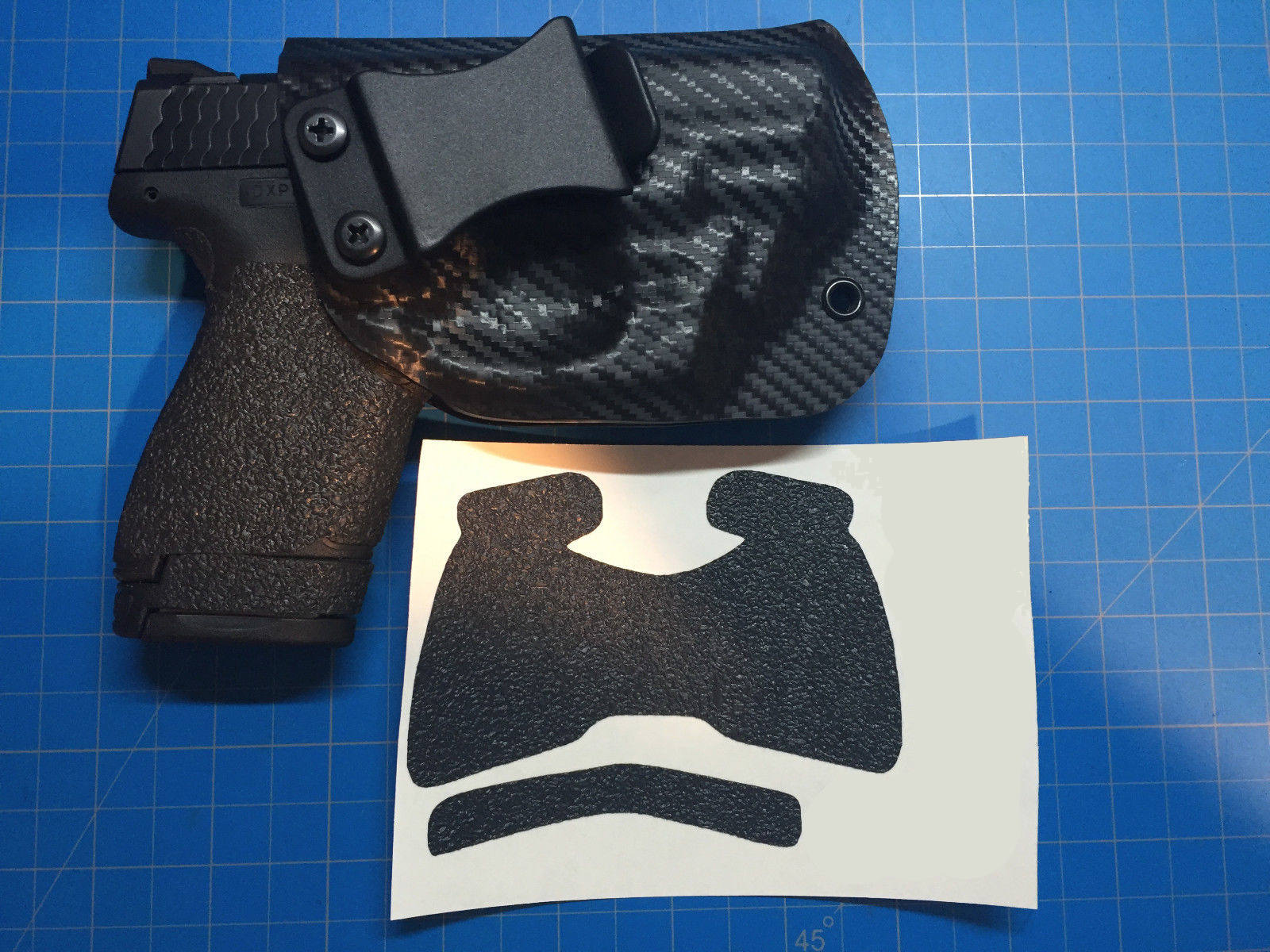 Smith Wesson M P Shield 9 40 Custom Rubber Tactical Gun Grips Etsy Canada