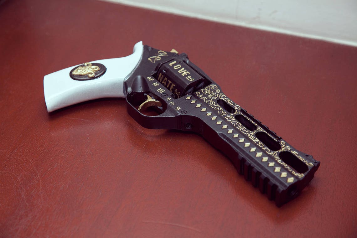 Suicide Squad Harley Quinn Cosplay Gun Pistol 3D Print