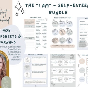 The &quot;I am&quot; | Self-Esteem Bundle