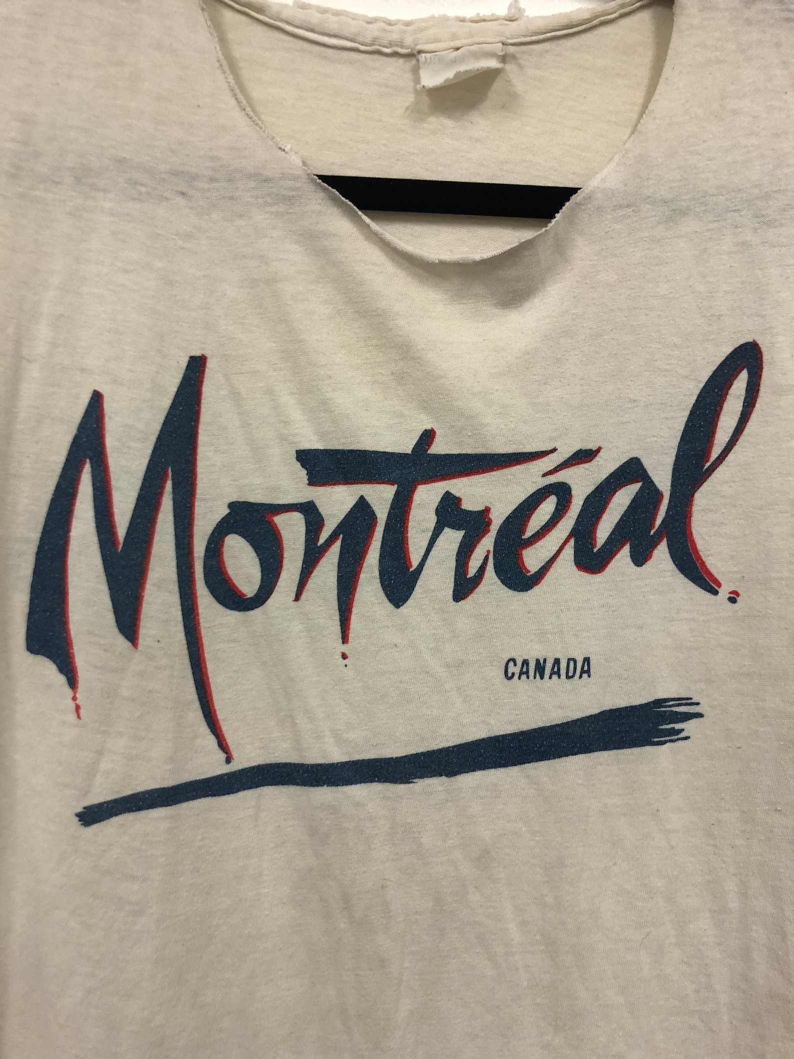Vintage Montreal Tshirt // Montreal Quebec Tshirt // 80s Etsy