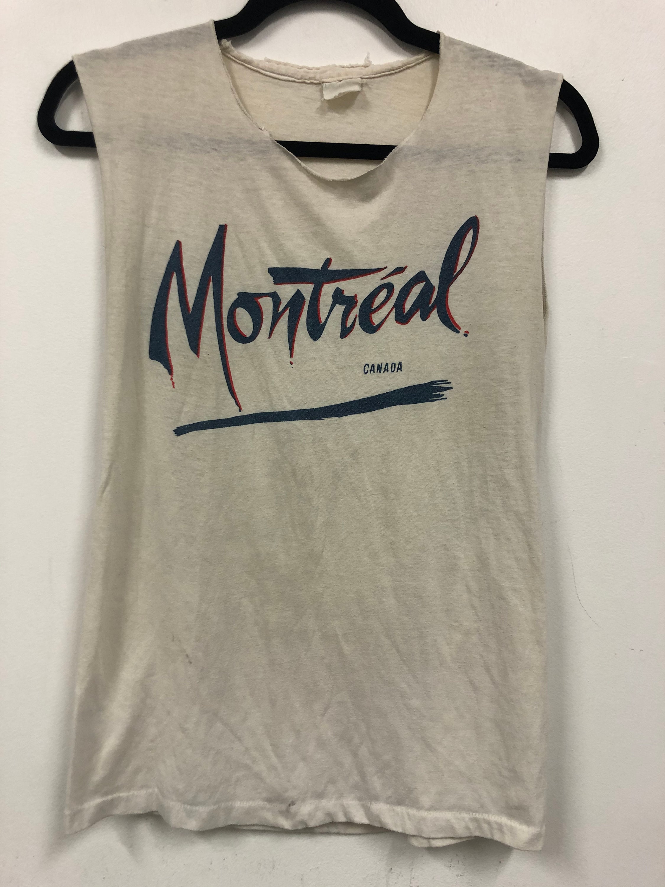 Vintage Montreal Tshirt // Montreal Quebec Tshirt // 80s Etsy