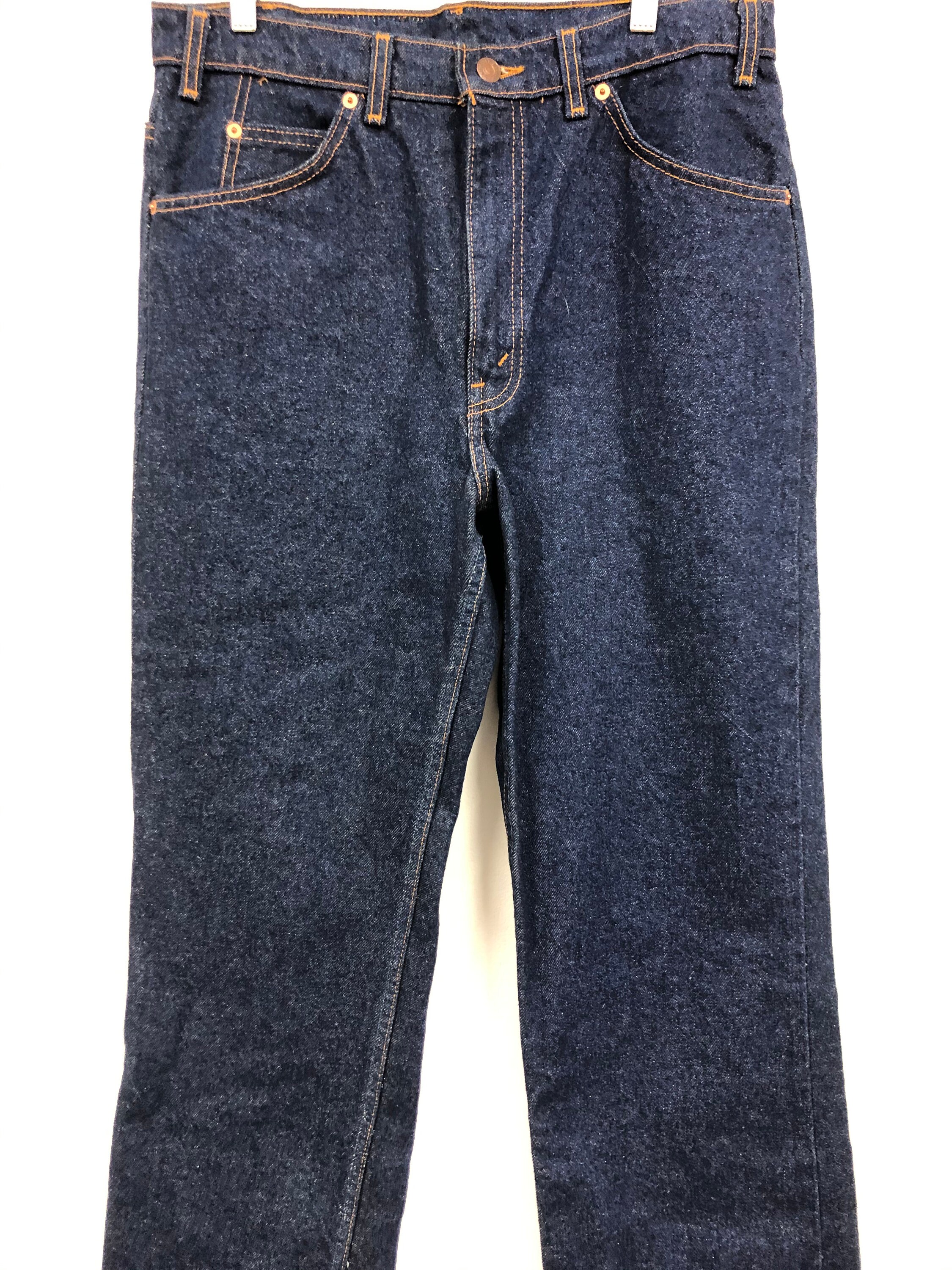 Vintage Levi Jeans // 80s Levis Jeans // 1980s 617s // Dark | Etsy Canada