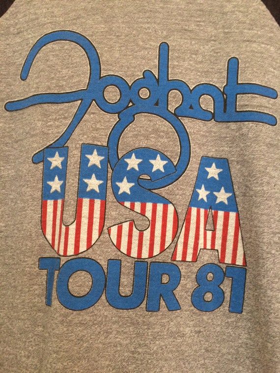 Vintage Foghat Shirt // Foghat USA Tour 81 // Dou… - image 6