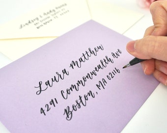 Calligraphy and Lettering Services for Weddings and Events