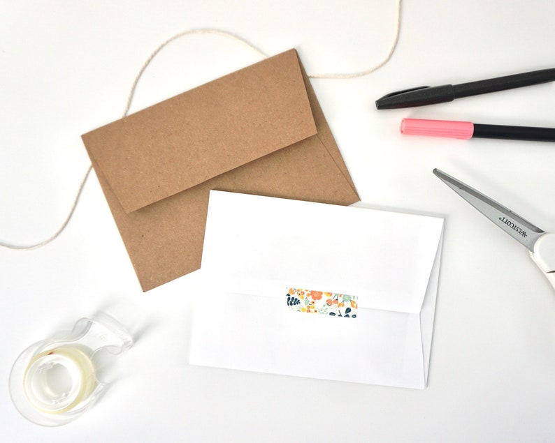 Envelope Printable for Printathome Cards, A6 Size, 8.5x11, Makeyour