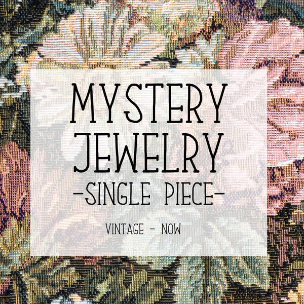 Vintage Jewelry Mystery Bag - Single Piece Surprise Jewelry Vintage to Now Jewelry