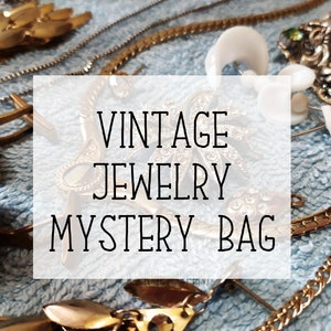 Vintage Jewelry Mystery Bag - Surprise Jewelry Lot