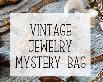 Vintage Jewelry Mystery Bag - Surprise Jewelry Lot