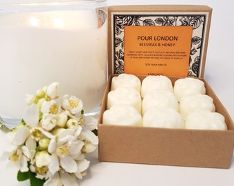 NEW! Beeswax & Honey Soy Wax Melts x 9