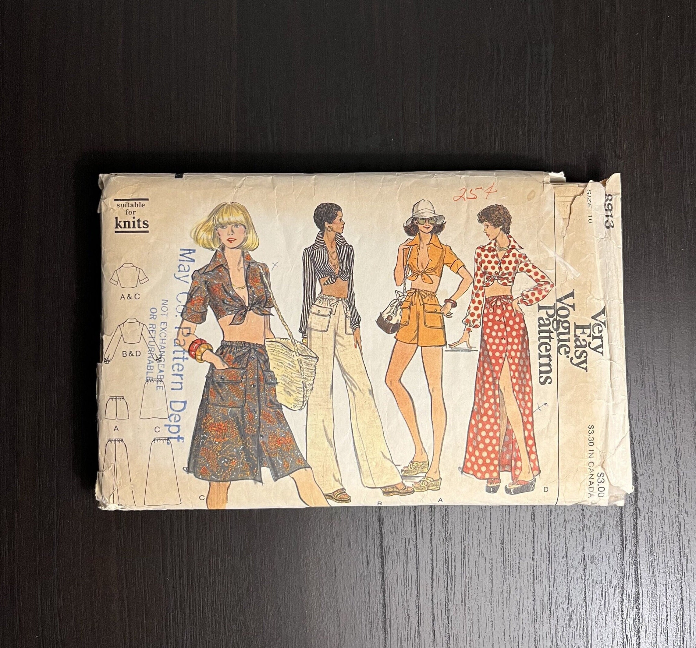 Vogue 8913 - Etsy