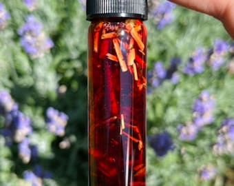 ACEITE DE PROTECCIÓN CONTRA INCENDIOS / Aceite de Muro de Protección Ardiente / Aceite de Hechizo de Protección / Aceite de Defensa / Aceite de Protección contra el Mal de Ojo / Aceite para Rituales y Conjuros Hoodoo