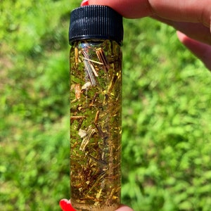 OLIO ELEMENTARE TERRA - Olio per rituali e incantesimi magici / Meditazione e radicamento / Stabilità e abbondanza