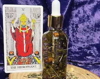 ACEITE DE MAESTRÍA / Para el talento, la habilidad y el liderazgo / Aceite para hechizos y rituales Hoodoo / Aceite para conjuros de manifestación