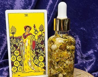 WEALTHY WAY OIL | Financial Abundance | Good Luck Conjure Oil | Money Spell Oil | Money Drawing Oil | Magickal Anointing And Ritual Oil