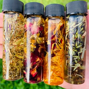 Pacchetto di oli per incantesimi elementali / Olio per incantesimi elementali del fuoco / Olio per incantesimi elementali della terra / Olio per incantesimi elementali dell&#39;aria / Olio per incantesimi elementali dell&#39;acqua