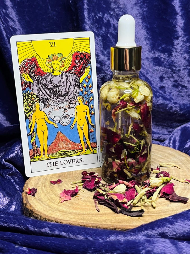 LOVE BINDING OIL | Love Attraction Oil | Binding Spell | Love Spell Oil | Binding Oil | Hoodoo Conjure and Ritual Oil image 1