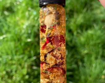 OLIO DI CLEOPATRA / Olio per evocazione di seduzione e dominio / Olio per incantesimi d'amore / Olio per rituali e incantesimi magici