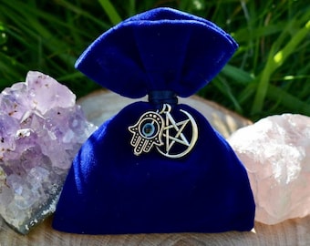 希少な7色のレインボーレクライストーン/強力な神聖なペンダント/タイ