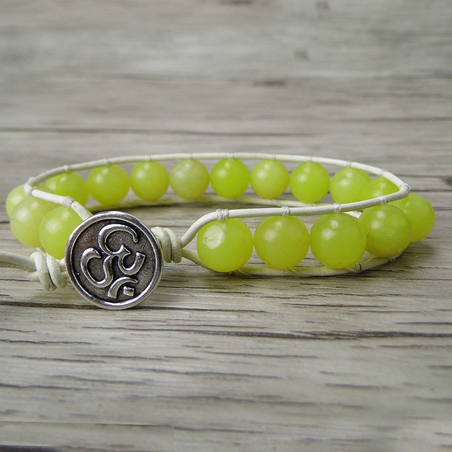 Women Bracelet Yellow Beads Bracelet Gemstone Bead Bracelet Etsy