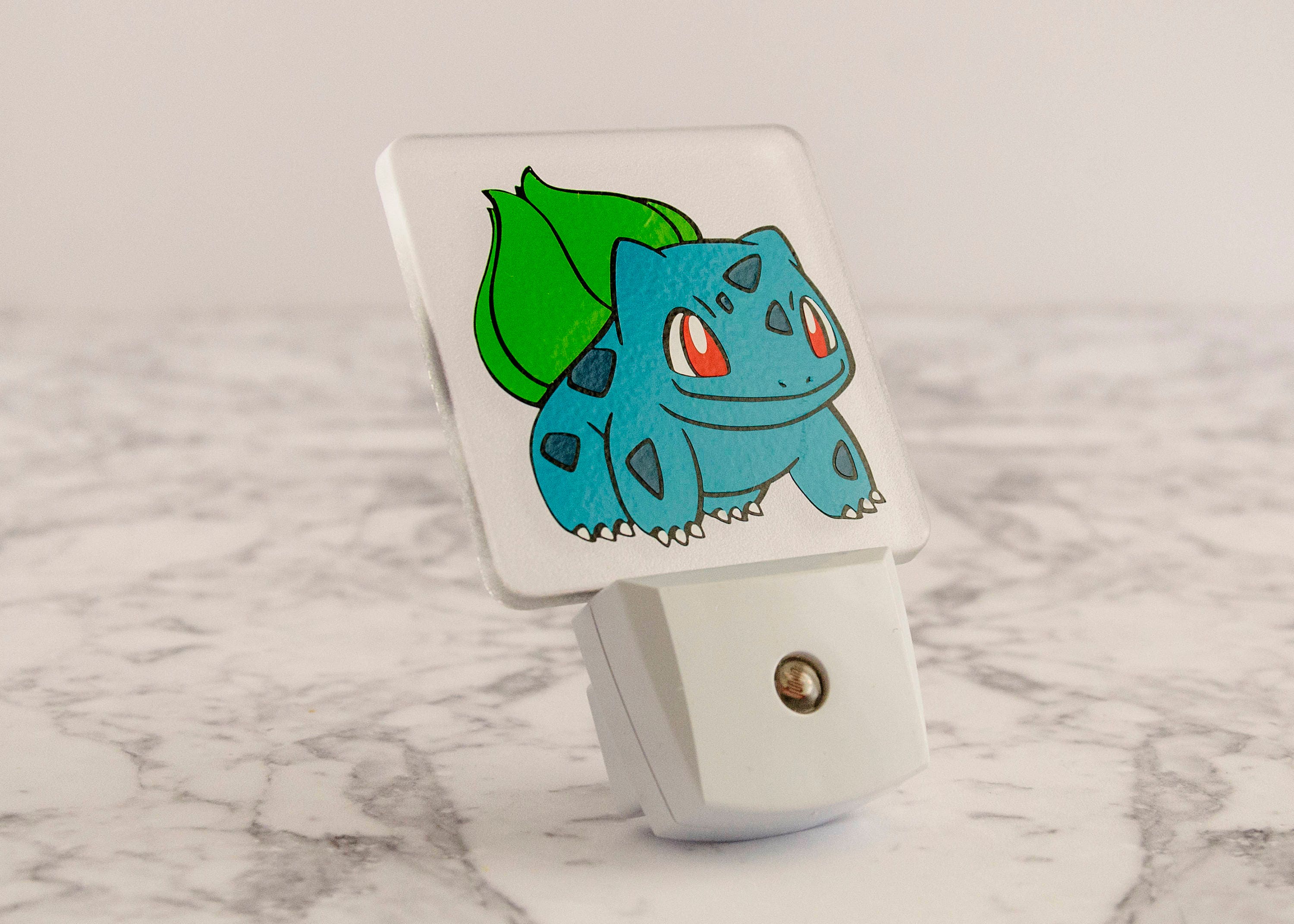 Pokemon Bulbasaur LED Night Light Etsy