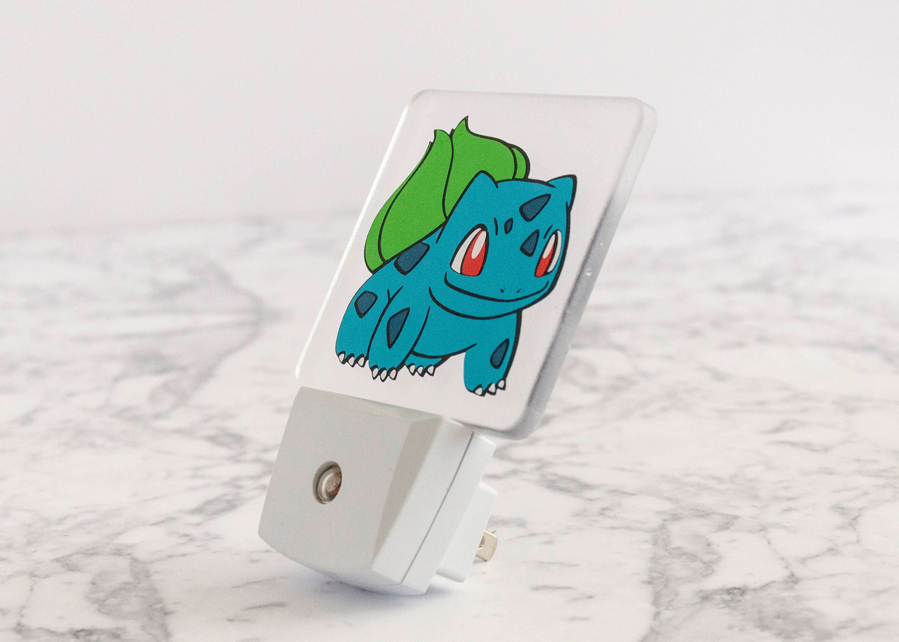 Pokemon Bulbasaur LED Night Light Etsy