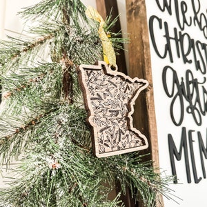 State Christmas Ornament | Personalized Christmas Ornament | Home State Ornament | Christmas Ornament | State Christmas Ornament | Christmas