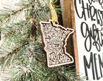 State Christmas Ornament | Personalized Christmas Ornament | Home State Ornament | Christmas Ornament | State Christmas Ornament | Christmas